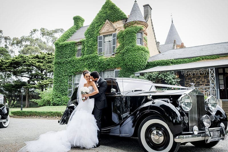 luxury wedding chauffeur
