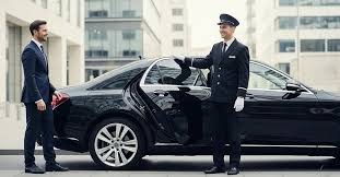 Airport transfer chauffeur arrival at Australian airport terminal