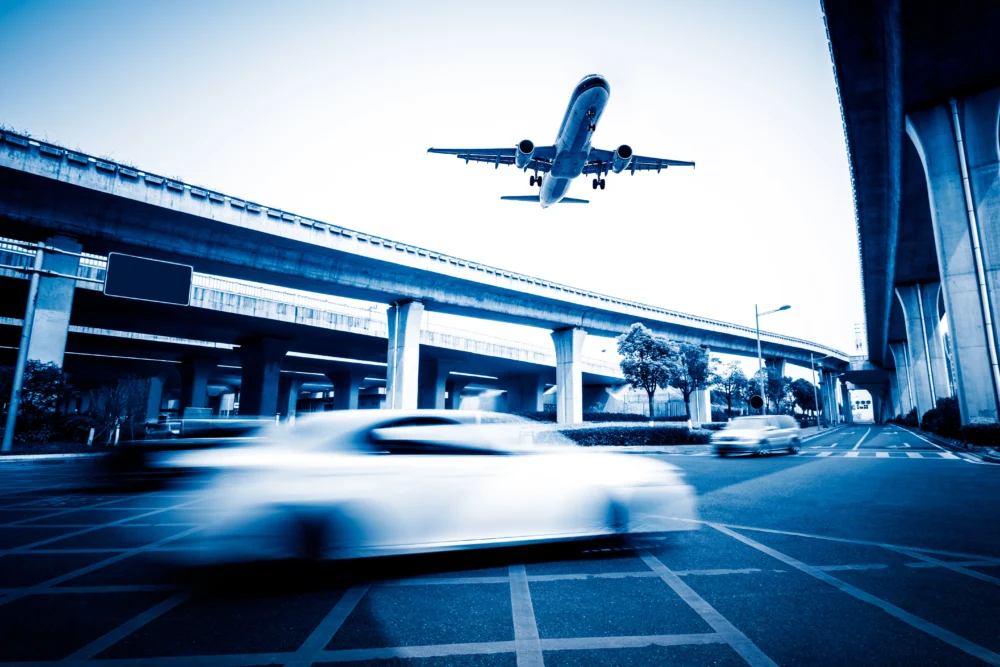 domestic airport drop off
